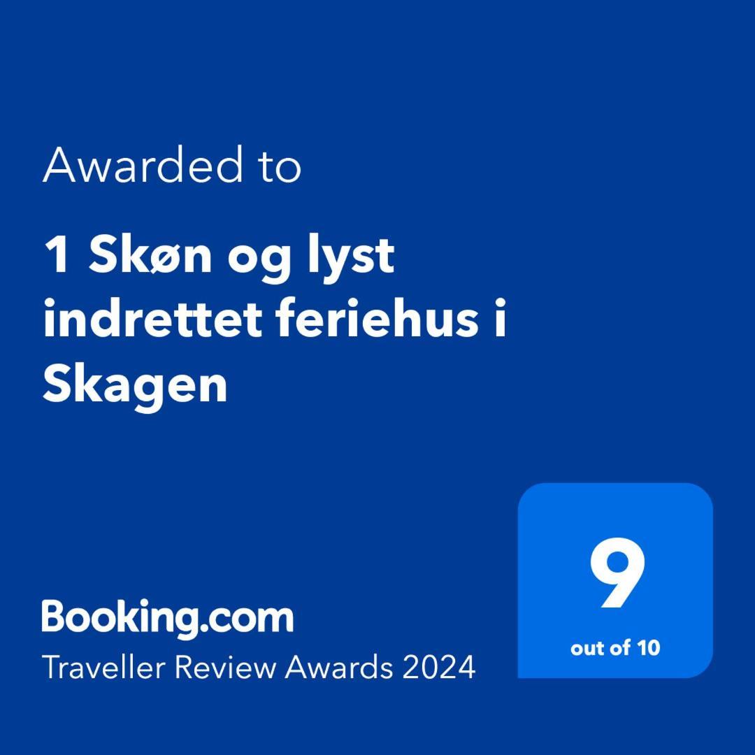 1 Skon Og Lyst Indrettet Feriehus I Скаген Экстерьер фото